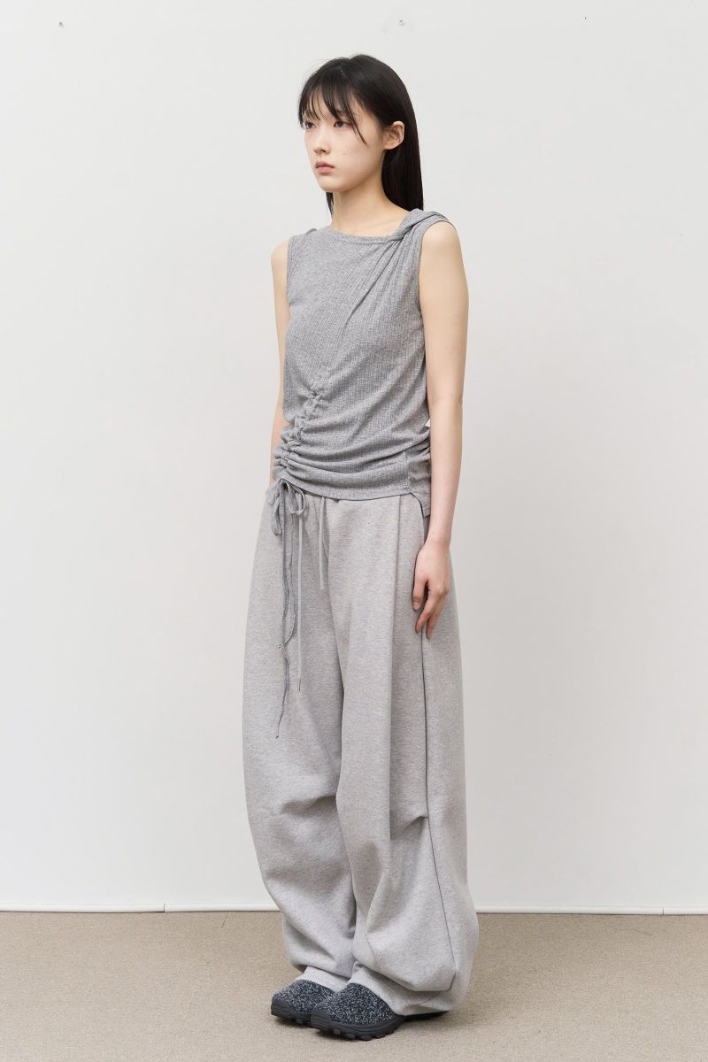 Rose Curved Sweatpants