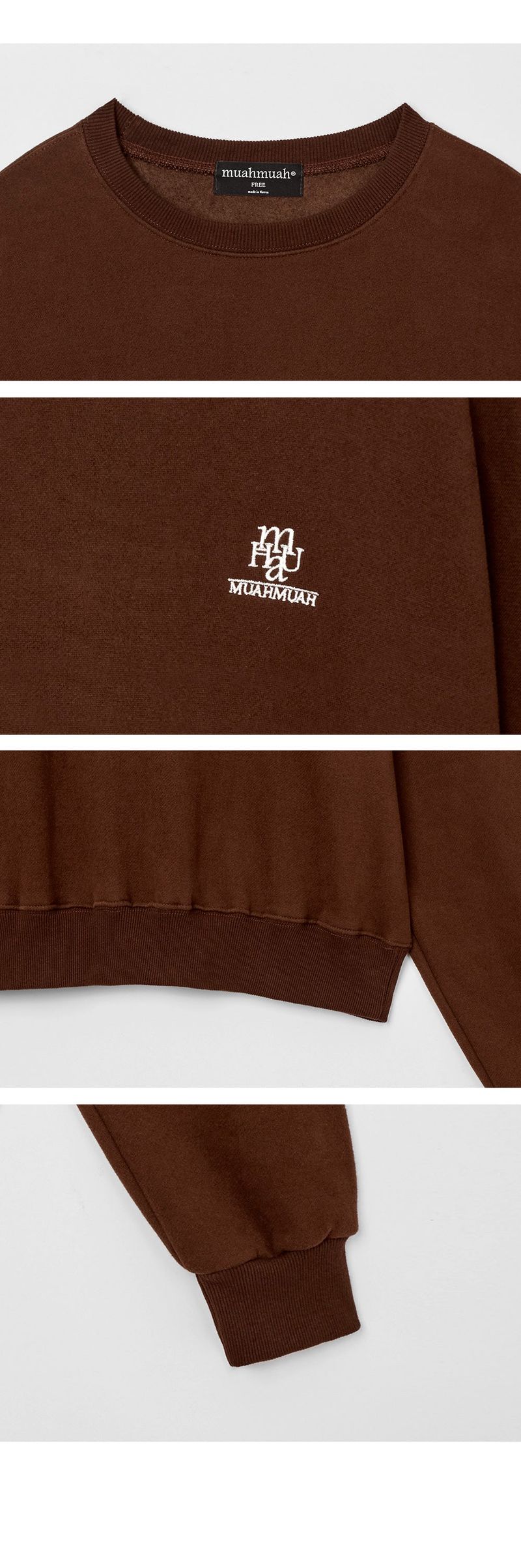 FLEECE REGULAR SWEATSHIRT