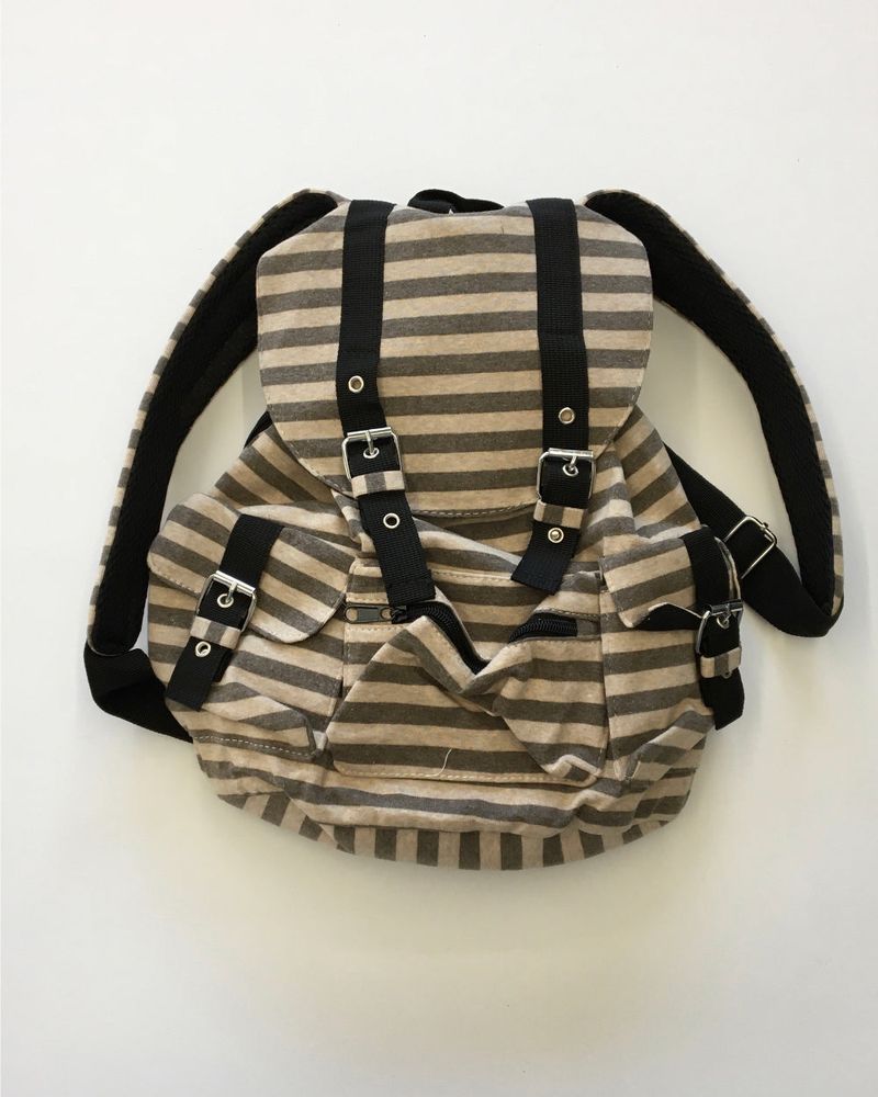 Willy Stripe Backpack (2color)
