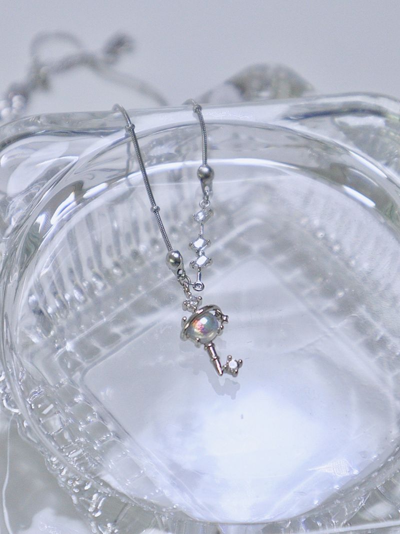 aurora planet necklace