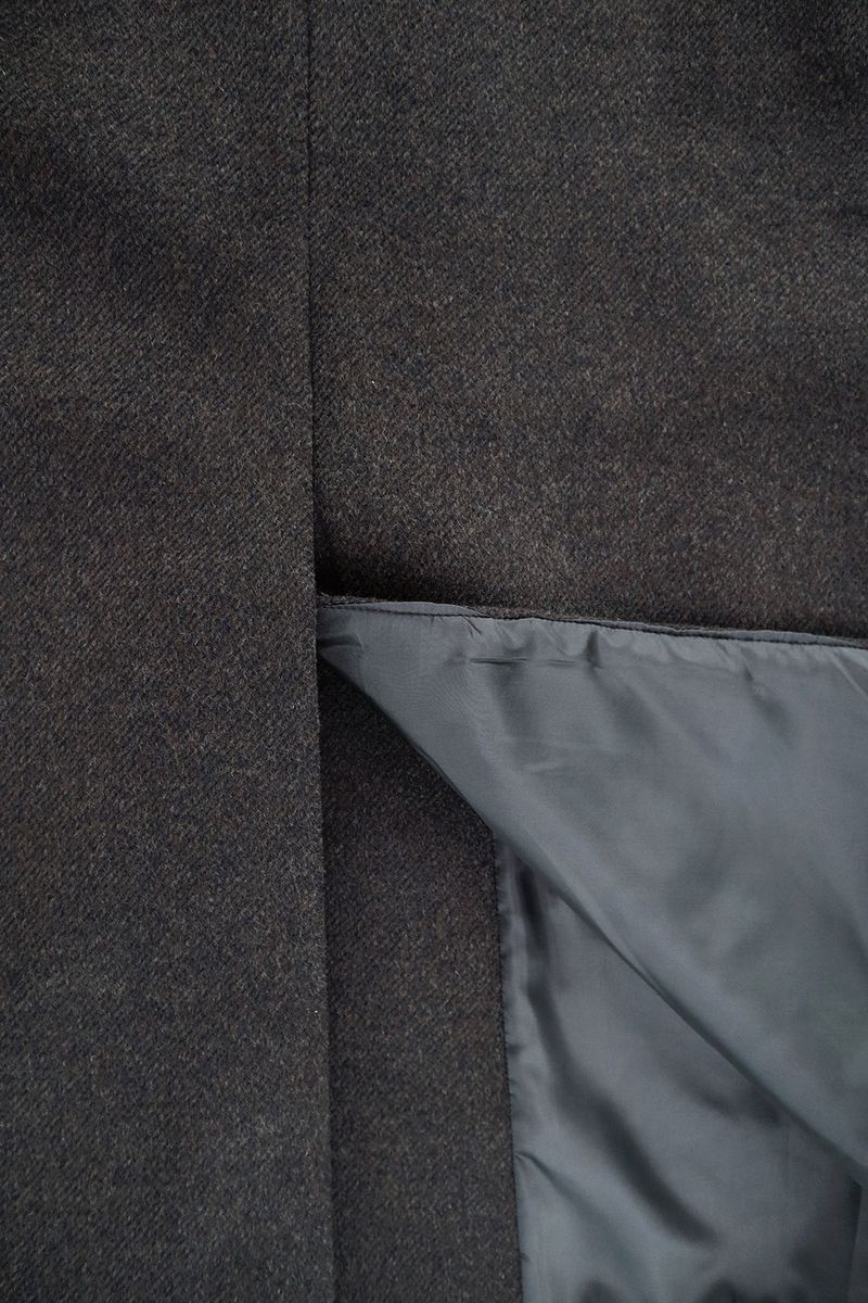Herringbone double coat_brown