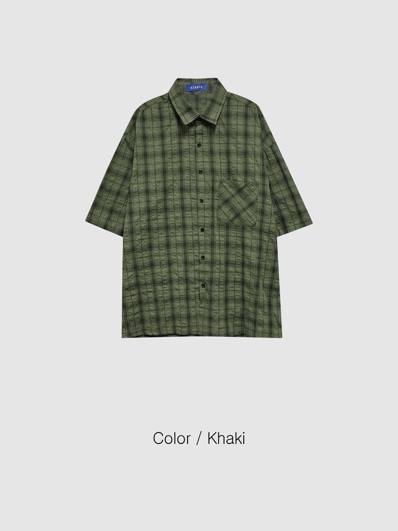 [Summer Recommendation] テンセルクールチェックショートスリーブシャツ