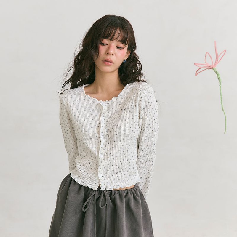 Bacon top | floral print