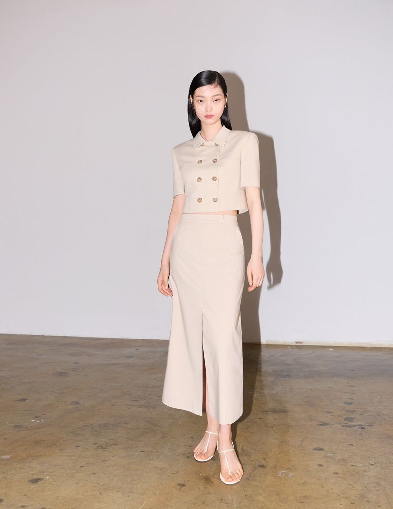 NO.35 JACKET - BEIGE