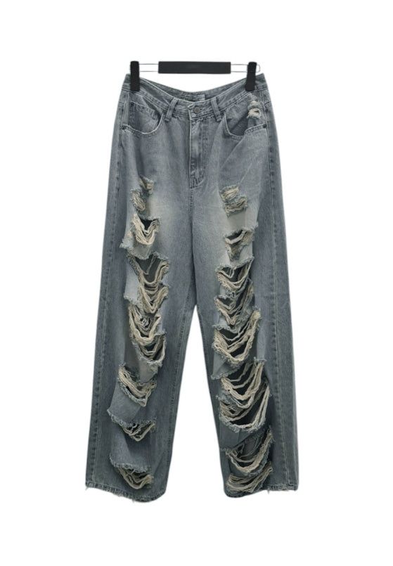 Bark Heavy Distressed Denim
