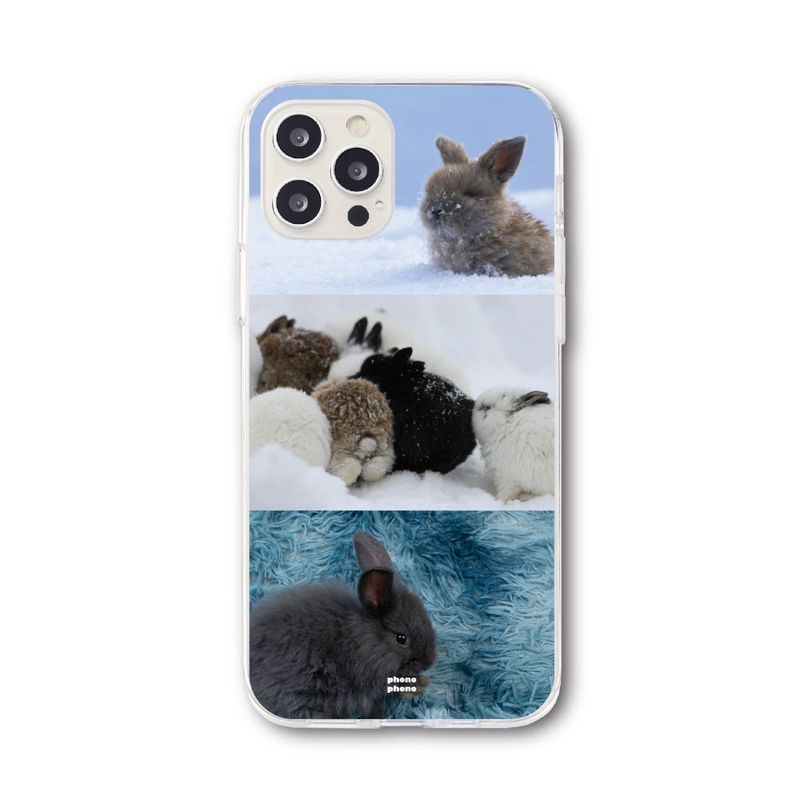 PHONO PHONO(フォノフォノ)の「BABY BUNNY 2 PHONE CASE (JELLY)(Smartphone Accessories)」