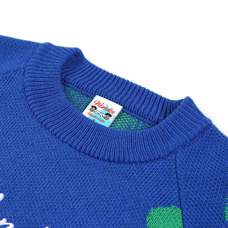 Flower pattern Jacquard Knit