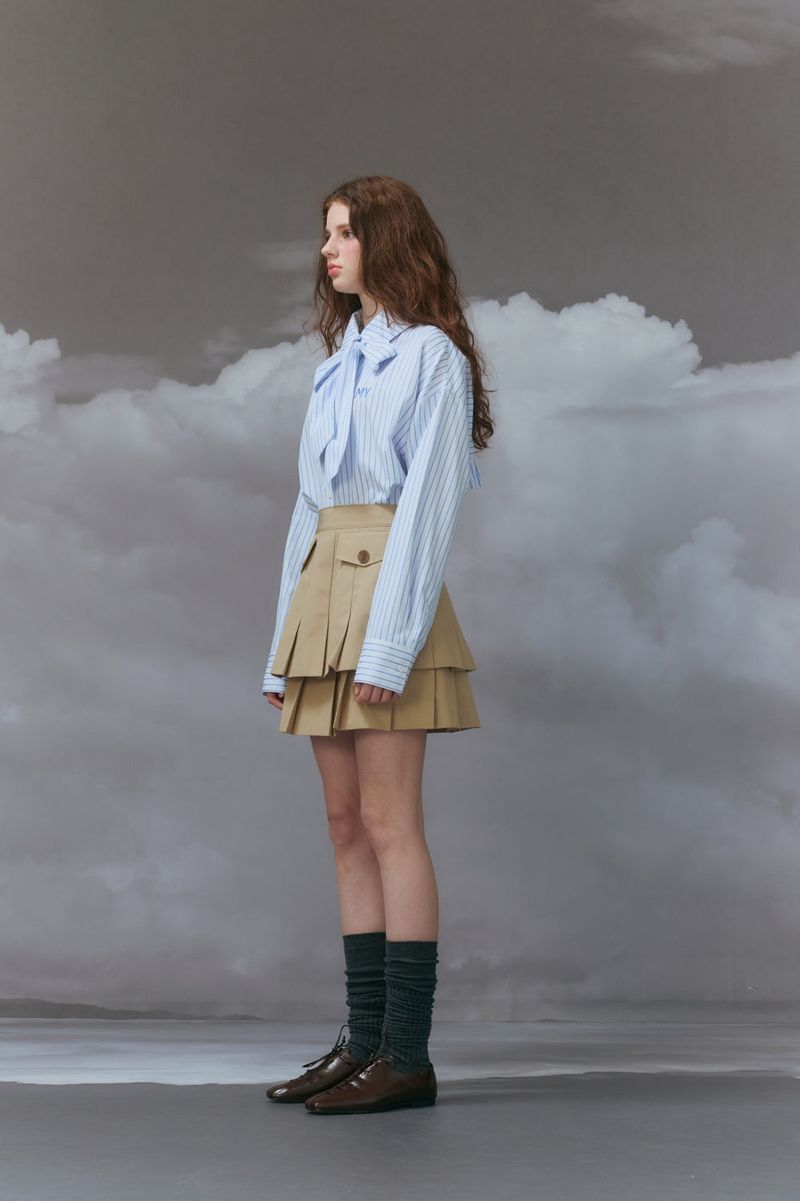 Pleats skirt
