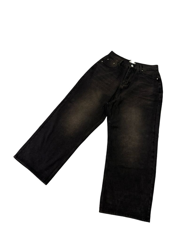 Zenith Thin Black Denim Pants (S / M / L)