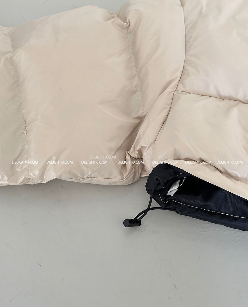 Crop cropped wellon short padded coat