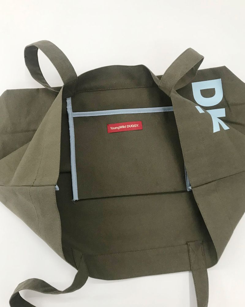 YWD TWILL ECO BAG-KHAKI 