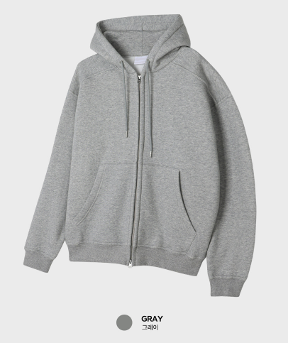 【Setup】Logane Base Brushed 2-WAY Hooded Zip-Up Setup