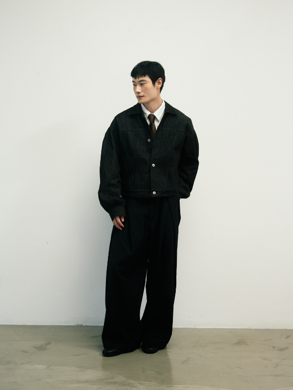 JT3 Structured Stitch Denim Jacket