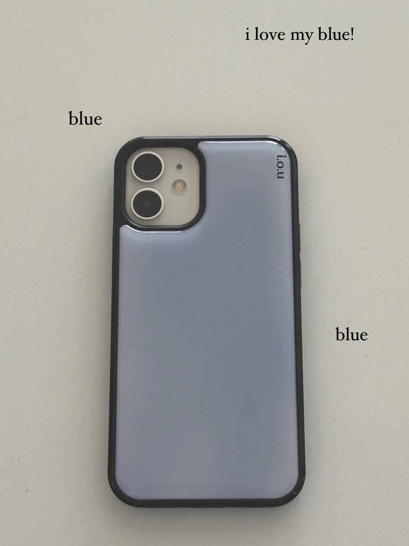 ovethings(オブシング)の「colors blue case (epoxy)(Smartphone Accessories)」