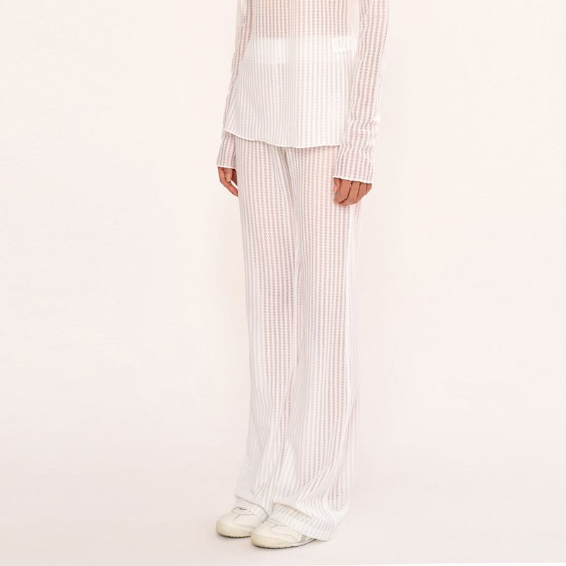 See-through Leggings - White