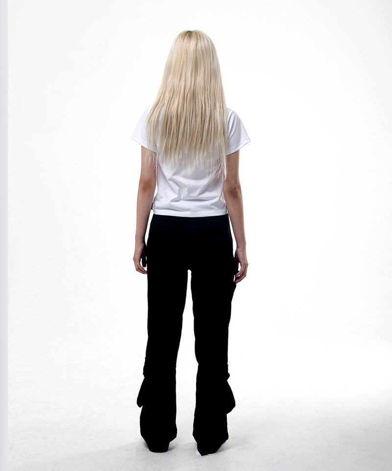 ARCHIVE REVOLVER CROP TSHIRT-WHITE