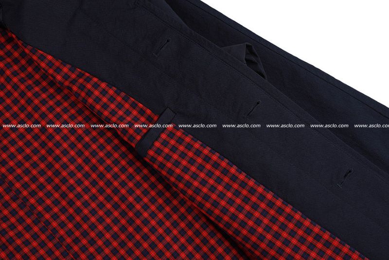 [ASCLO MADE] ASCLO Inner Check Over Mac Coat (2color)
