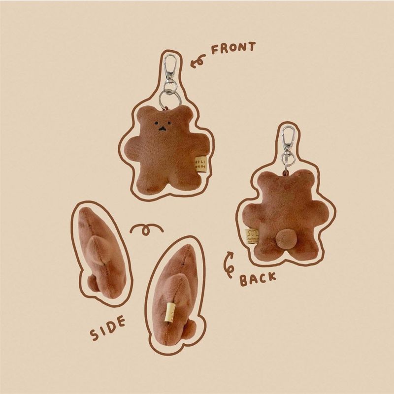 Brownie Chanibear Keyring