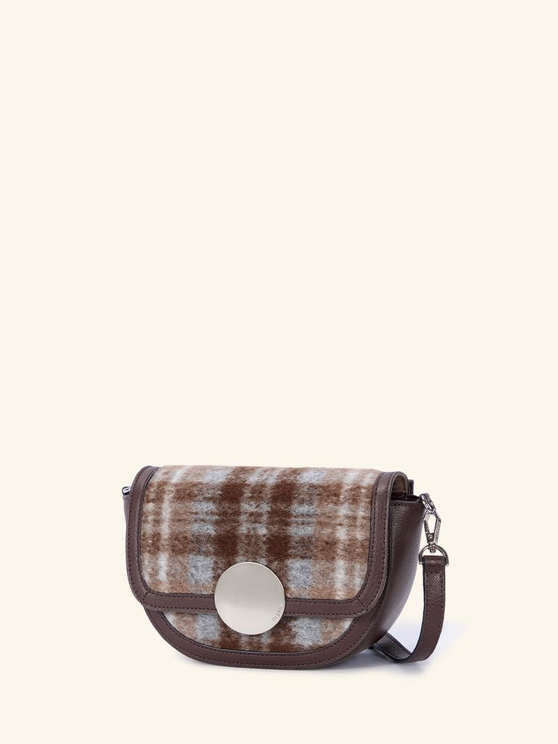 Lottie Check Crossbody