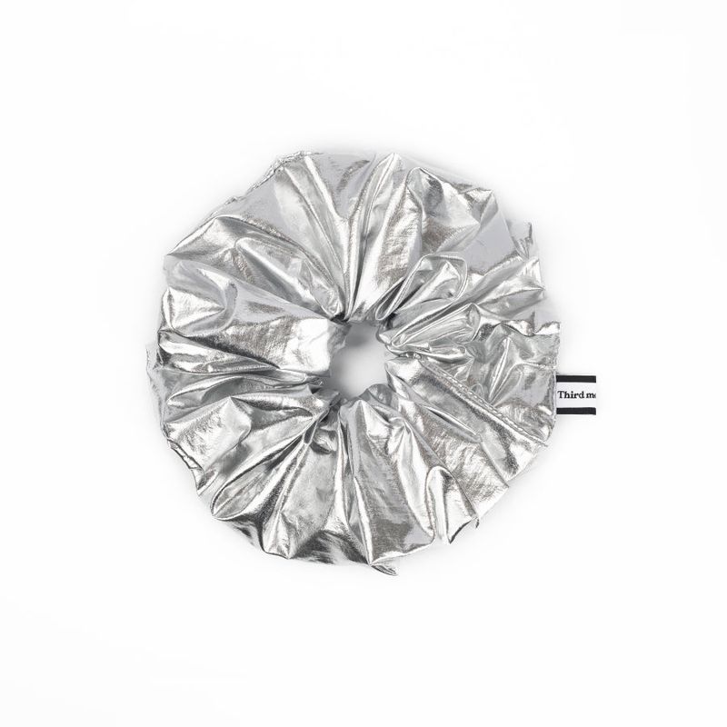 Silver Scrunchie (Silver)