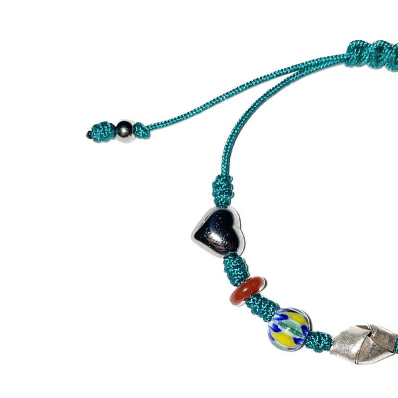 blue-green gemstone bracelet 