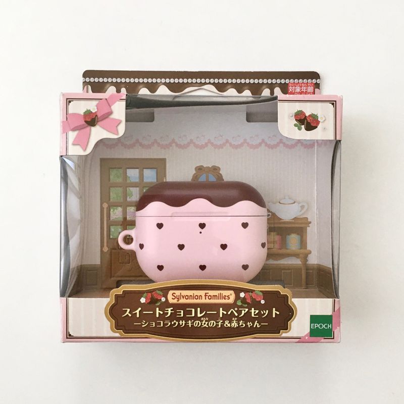 チョコフォンデュ エアポッズケース - ピンク