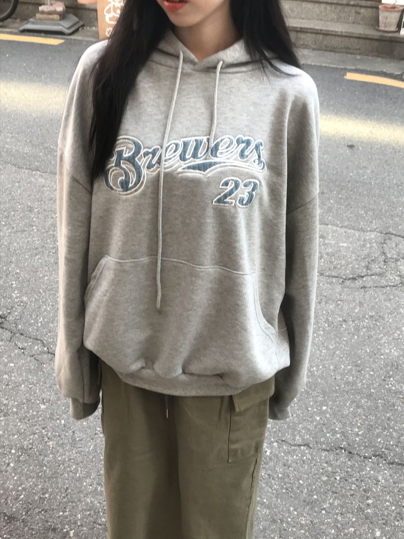 Oversized fit Brewers hoodie