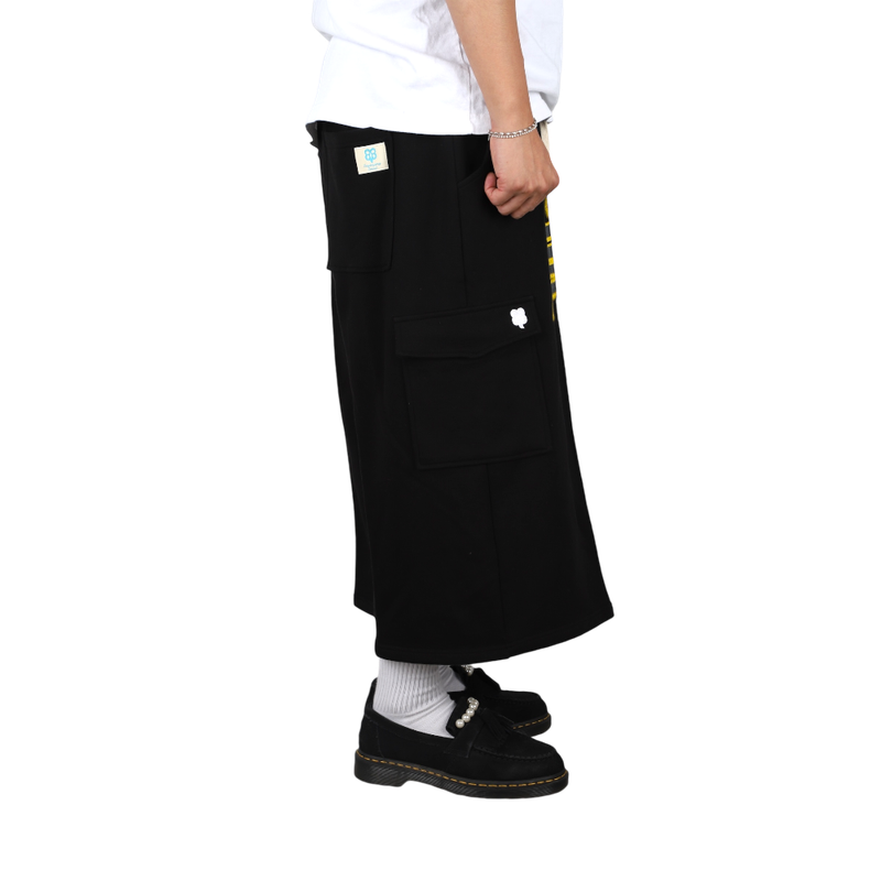 Starboys hakama sweatpants Black