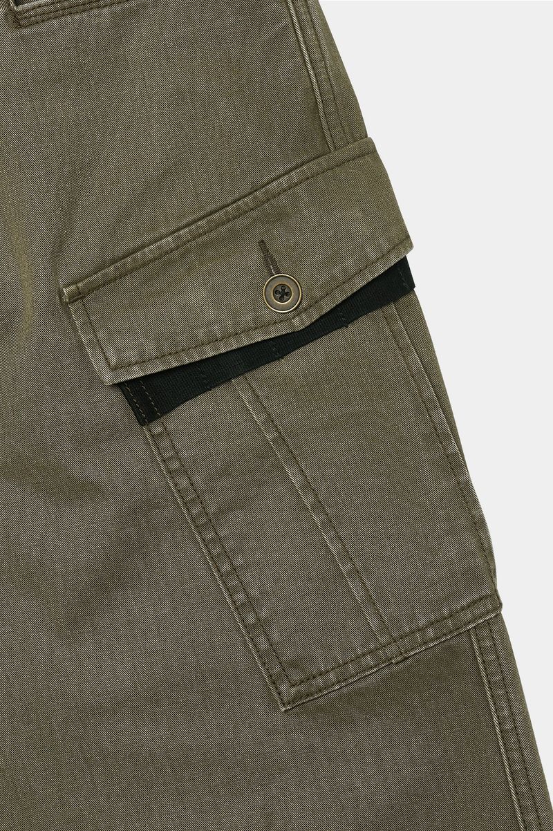 Monkey Pockets Cargo Shorts (Washed Khaki)