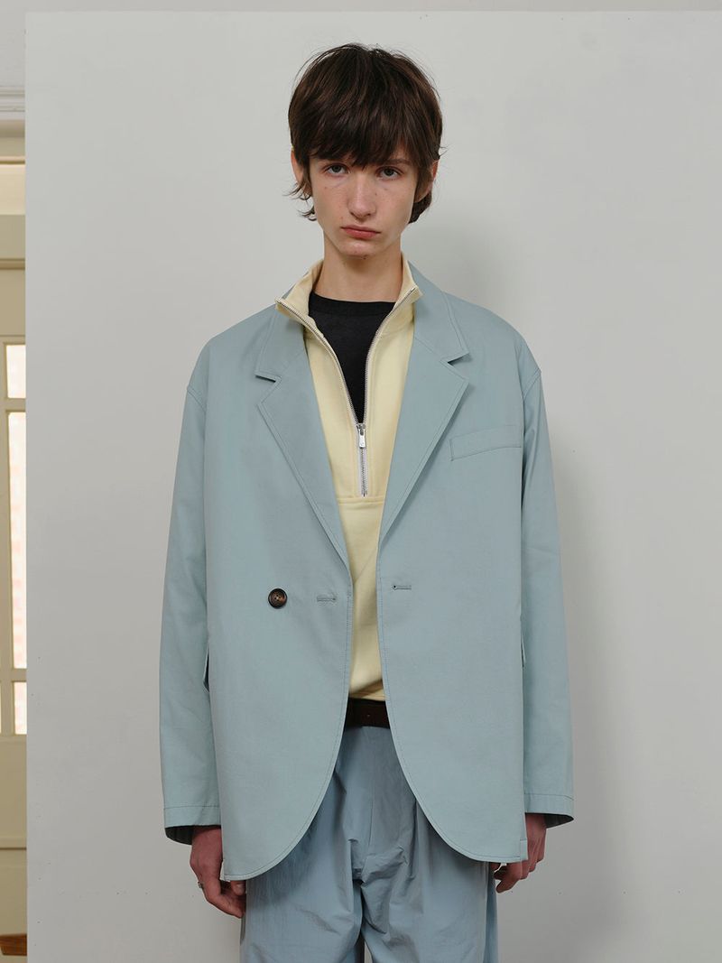OVERLAP JACKET JADE