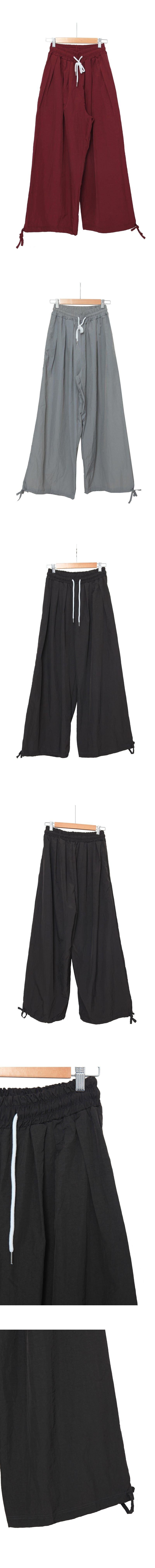 Crack Balloon Nylon Pants