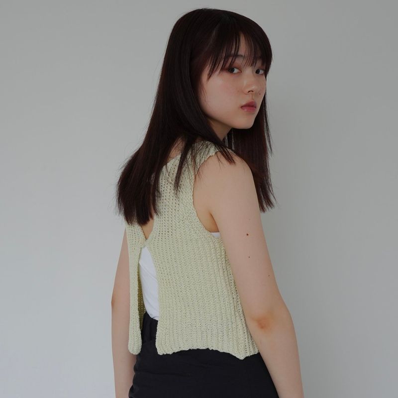 knit tank top