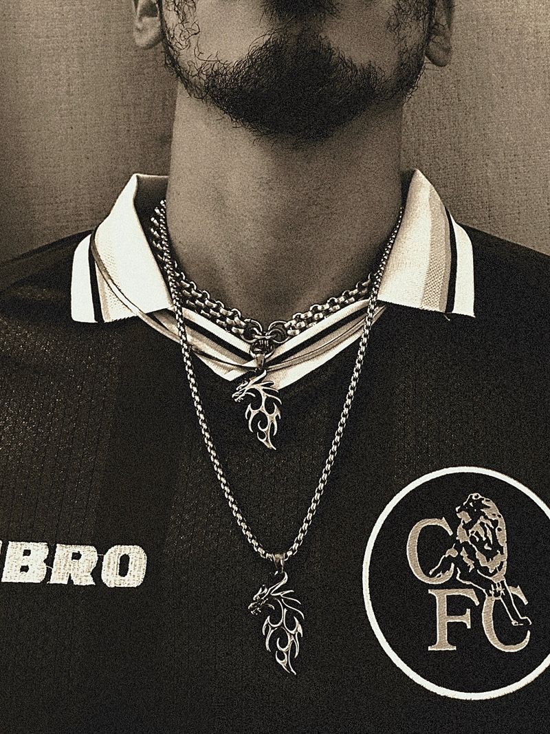  Dragon Cheker Necklace