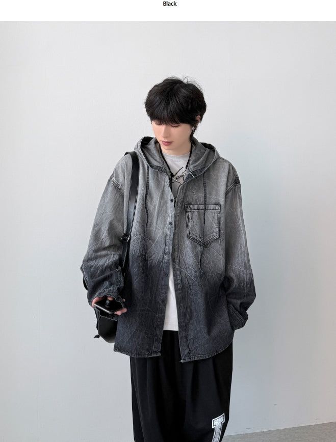 YOURNUS（ユアナス）の「Poison Vintage Hood Shirts（Tops）」