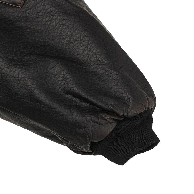 ALL Coyote Sealing Leather Bomber Jacket (2 colors)