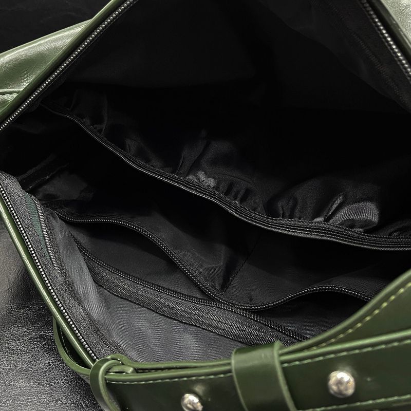 Leather Plank Cross Bag (2 colors/ DP36909)