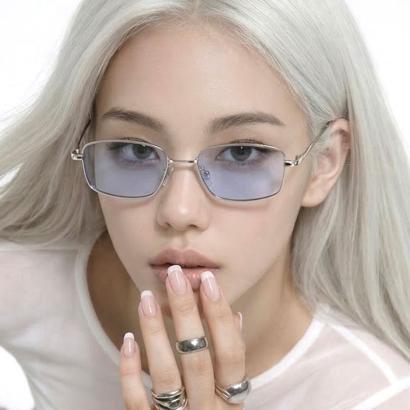 hybition（ハイビション）の「Mue Silver / Blue Tint Lens（Fashion Accessories）」