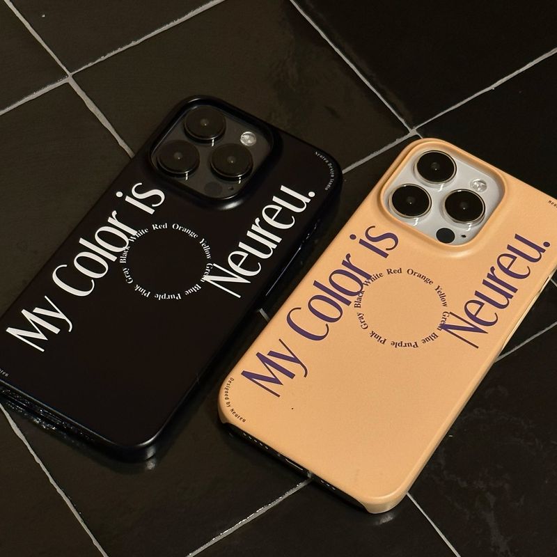 My Color Case (Black Slim Hard)