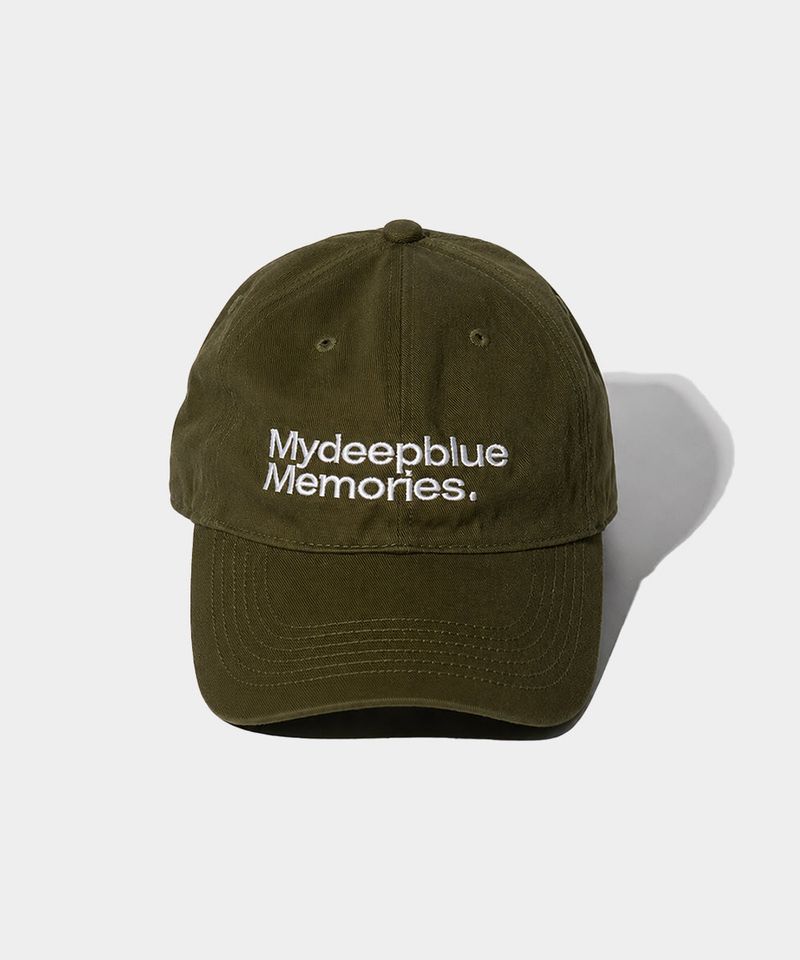 MM MY MEMORIES WASHED CAP (KHAKI)