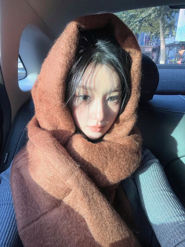hatsukoshi（ハツコシ）の「Cozy Shape Big Muffler（Fashion Accessories）」