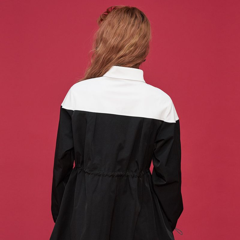Trench One-piece [Black]