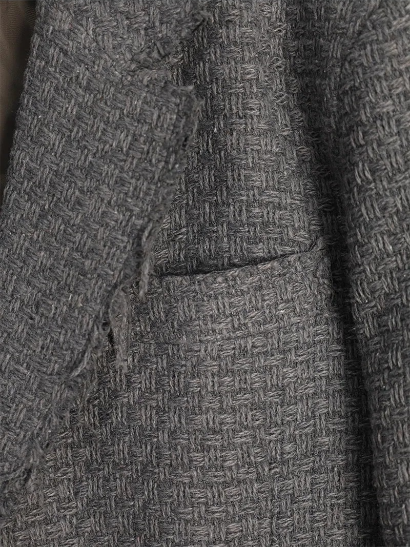 [F/W] Tweed cutting wool coat(2color)