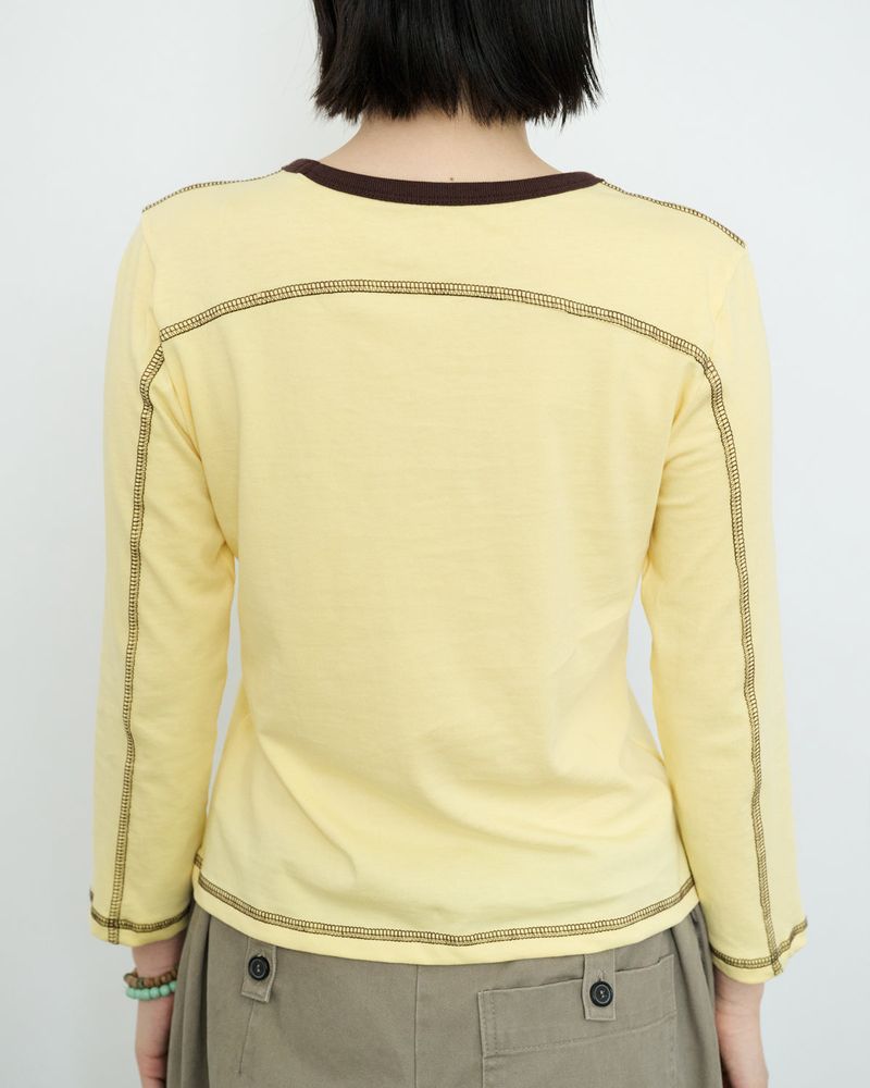 Patch Pocket Capri Sleeve