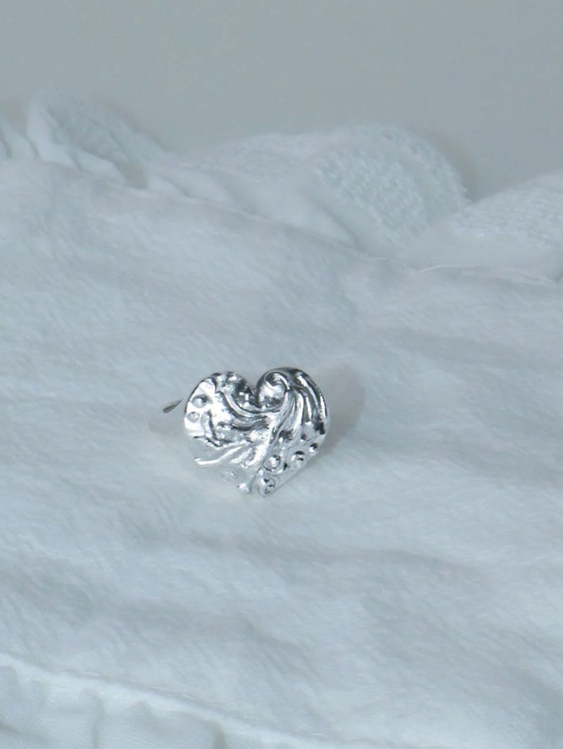 [MADE] melted volume heart ring