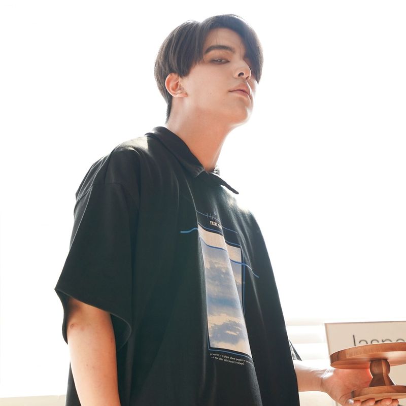 FATAL GHOST（フェイタルゴースト）の「(Haven)wide overfit short sleeved T-shirt（Tops）」