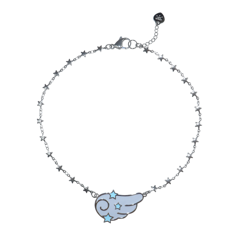 wing with stars necklace