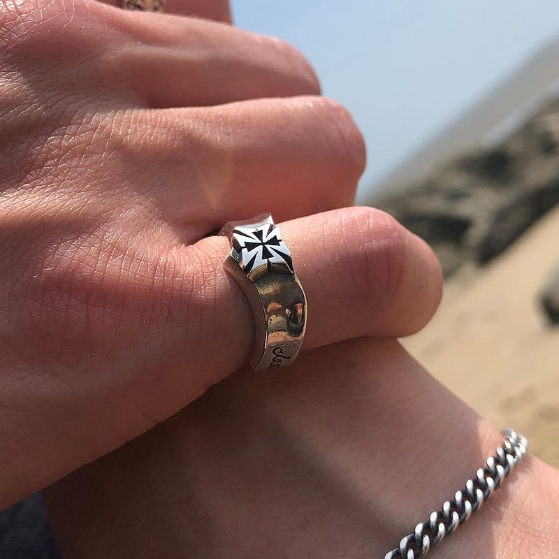 Destiny Ringlet silver ring
