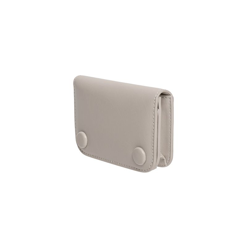DOT Compact Card Wallets warm gray