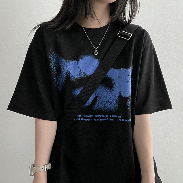 hijjoo（ハイチュー）の「Lat Brush Short Short Sleeve Tee (4 colors) - H&L（Tops）」