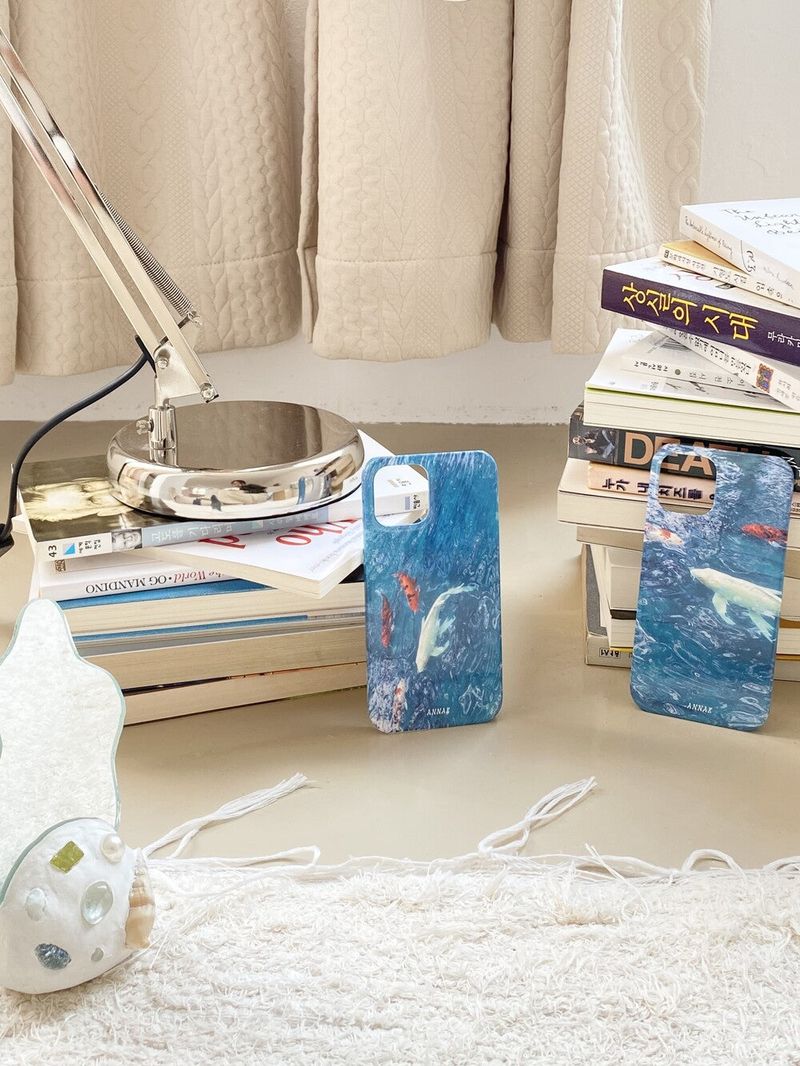 [blue hour type A koi goldfish hard case]